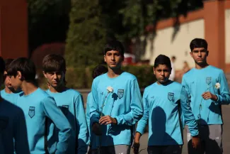 The opening ceremony of the Simon Cup took place.