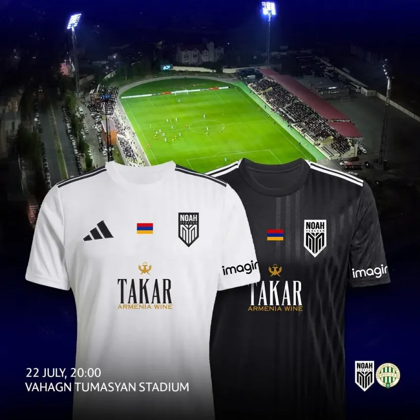 Shop will be available for the Noah vs Ferencváros match
