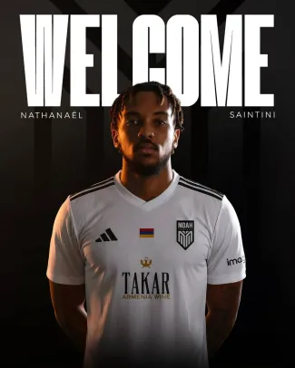 Nathanaël Saintini - Noah football player