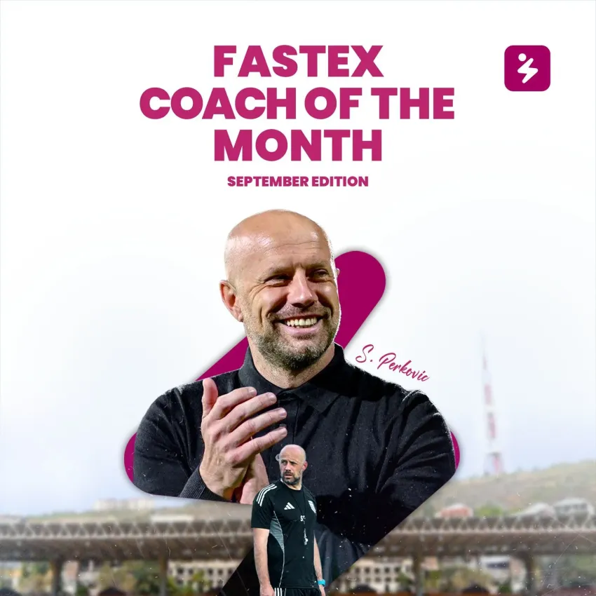 Սանդրո Պերկովիչը՝ Fastex Ամսվա Մարզիչ