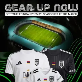 Ներկիր ֆուտբոլային տոնը «Նոայի» գույներով