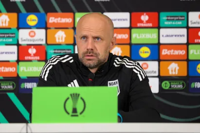 Sandro Perković and Takuto Oshima pre-match press conference